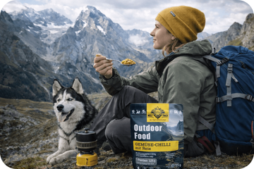 Gefriergetrocknete Mahlzeiten – wenn jedes Gramm zählt!