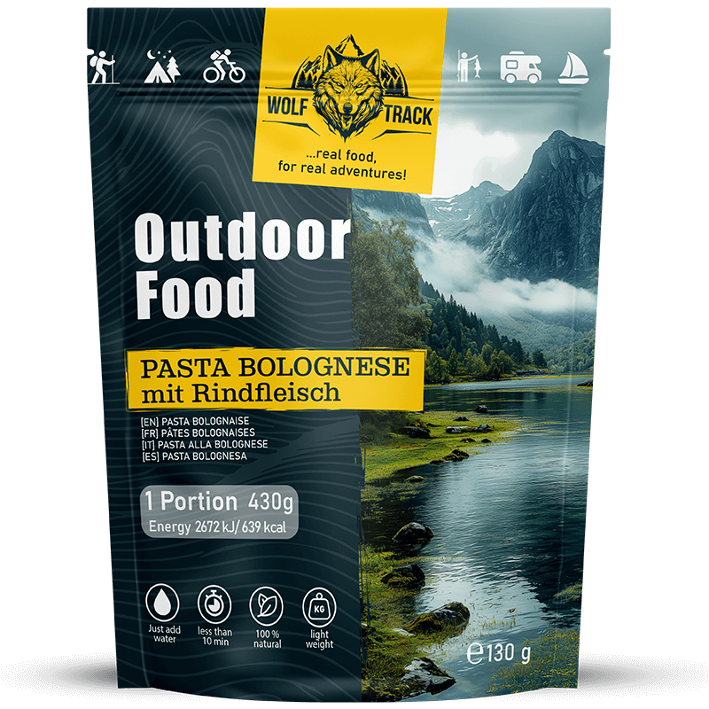 Pasta Bolognese – Pasta mit Rinderhackfleisch in Tomaten-Kräuter-Sauce