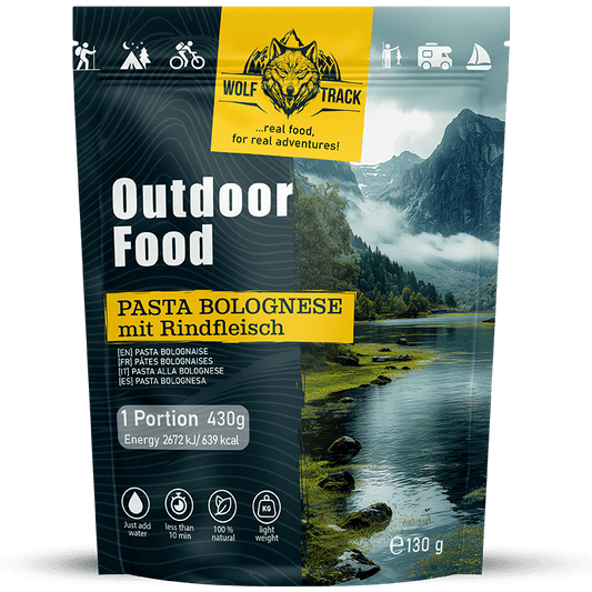 Pasta Bolognese – Pasta mit Rinderhackfleisch in Tomaten-Kräuter-Sauce