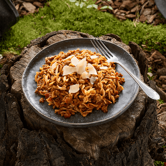 Herzhafte Pasta Bolognese – Rinderhackfleisch mit Tomatensauce und Pasta